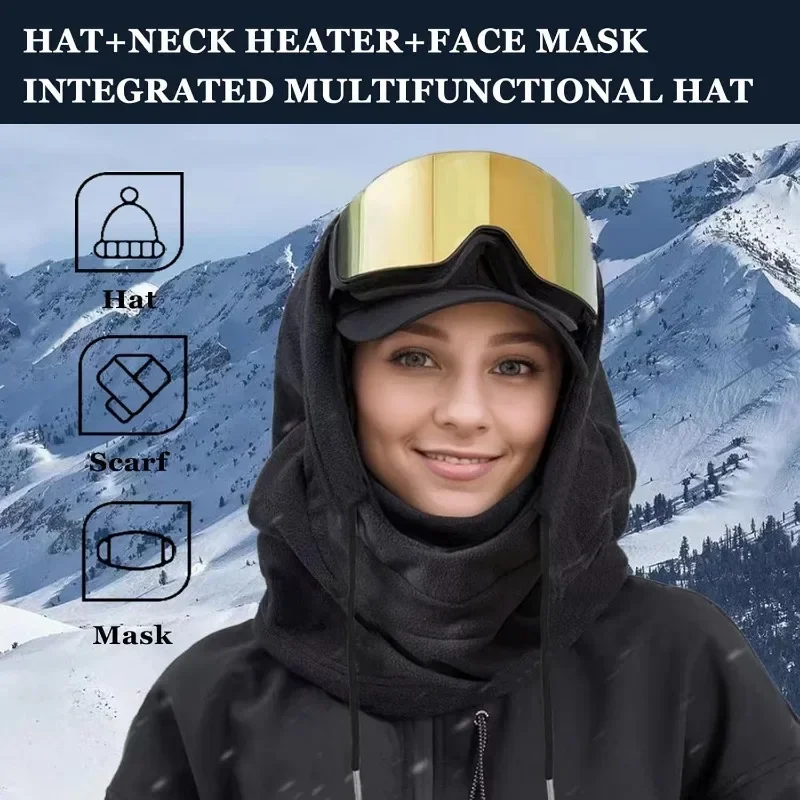 Cycling Gear To Keep You Warm - Berretto da uomo con fodera in