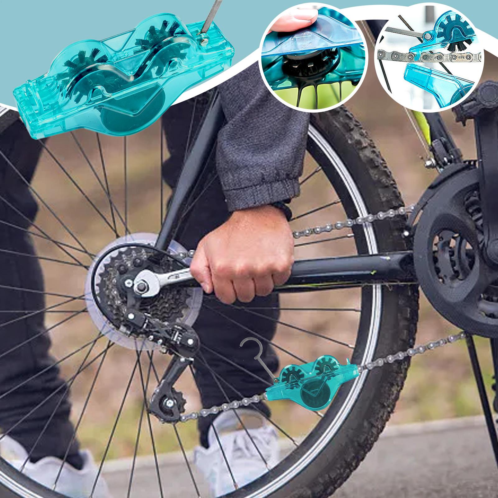 Cycling Gear Men - Pulitore per Catena Bicicletta con Spazzole