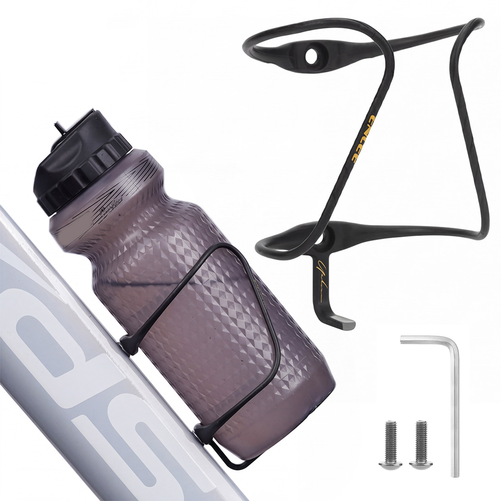 Ultra Cycling Gear - Portaborraccia per Bicicletta in Fibra di