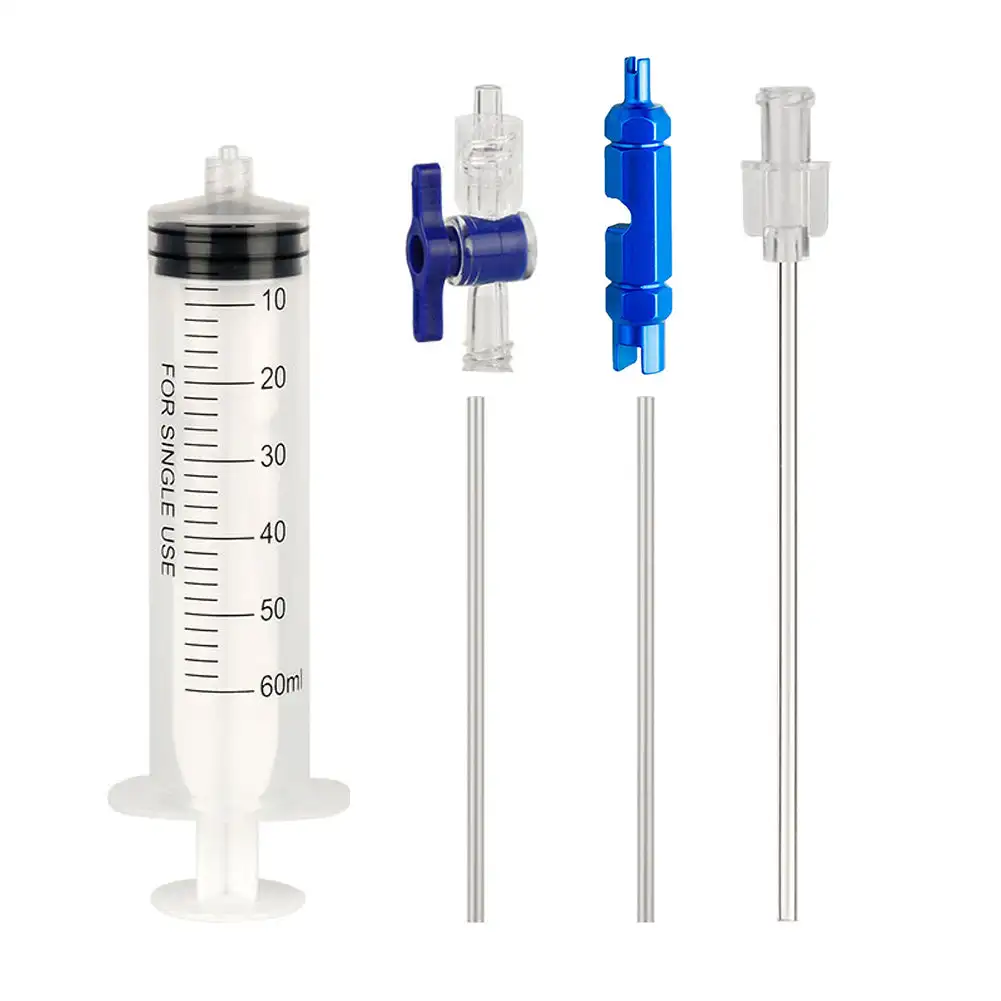 Bike Tube Repair Kit - Strumento per Iniezione Liquido in Pneumatici