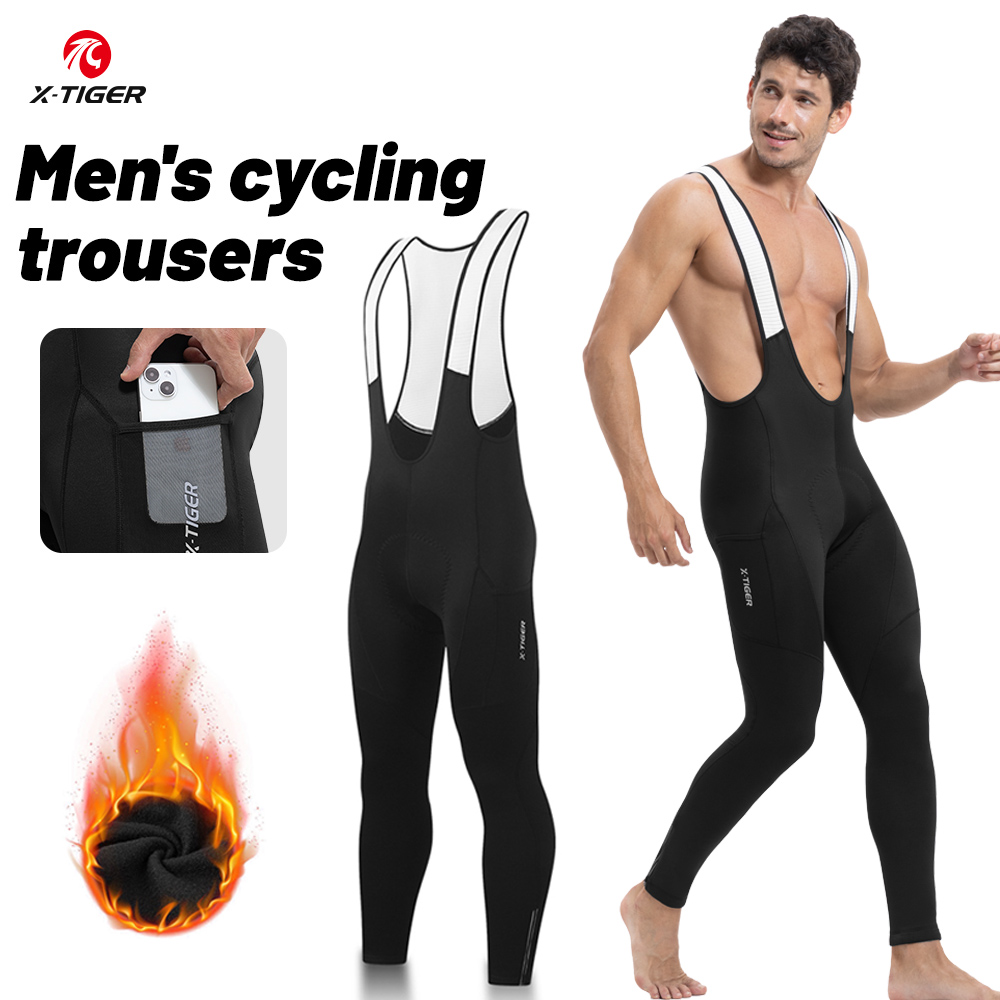 Cycling Gear To Keep You Warm - X-TIGER Pantaloni da Ciclismo Invernali da