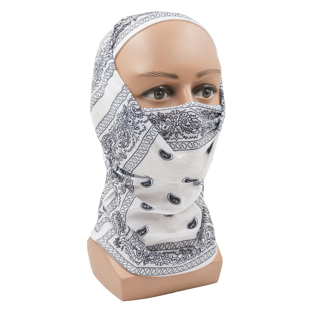 Bianco Paisley Collo Gater Tub - Cycling Gear Men recensione e prezzo