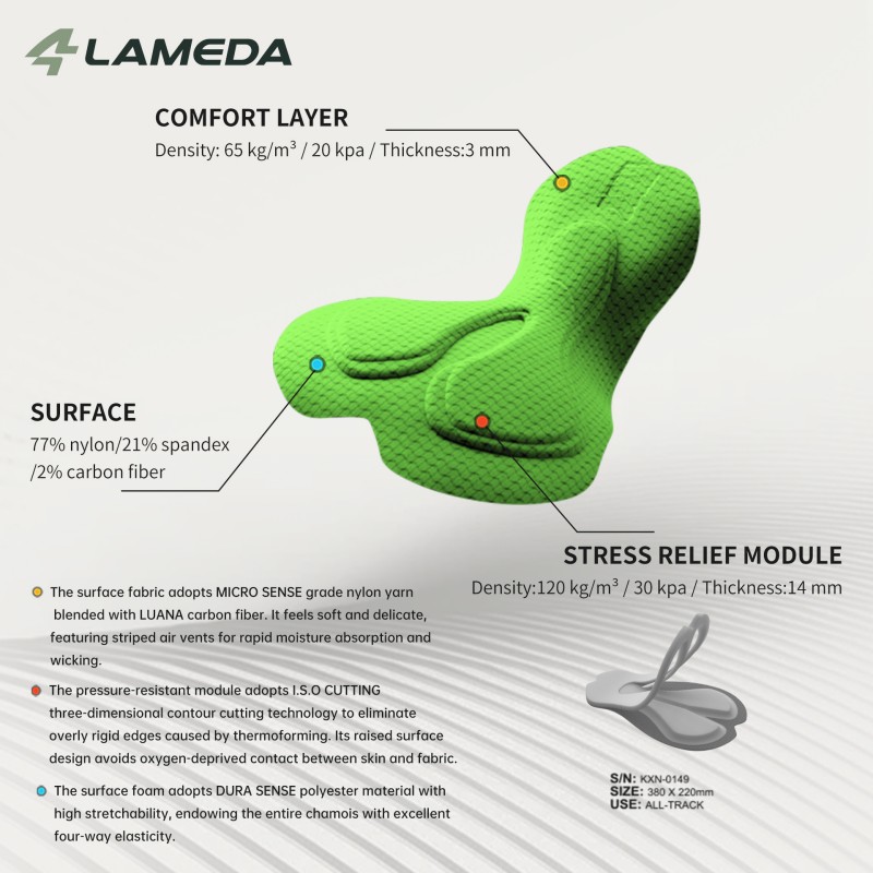 Tuta da Ciclismo LAMEDA per Do - Cycling Gear For Sale recensione e prezzo