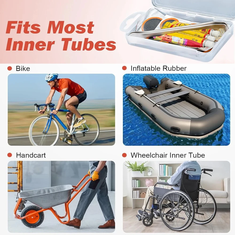 Kit di riparazione pneumatici  - Bike Tube Repair Kit recensione e prezzo