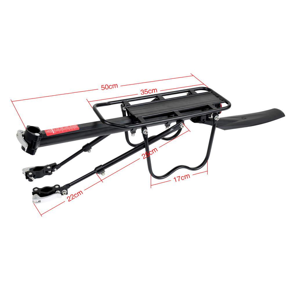 Rhinowalk portapacchi per bici - Cycling Gear Storage Rack recensione e prezzo