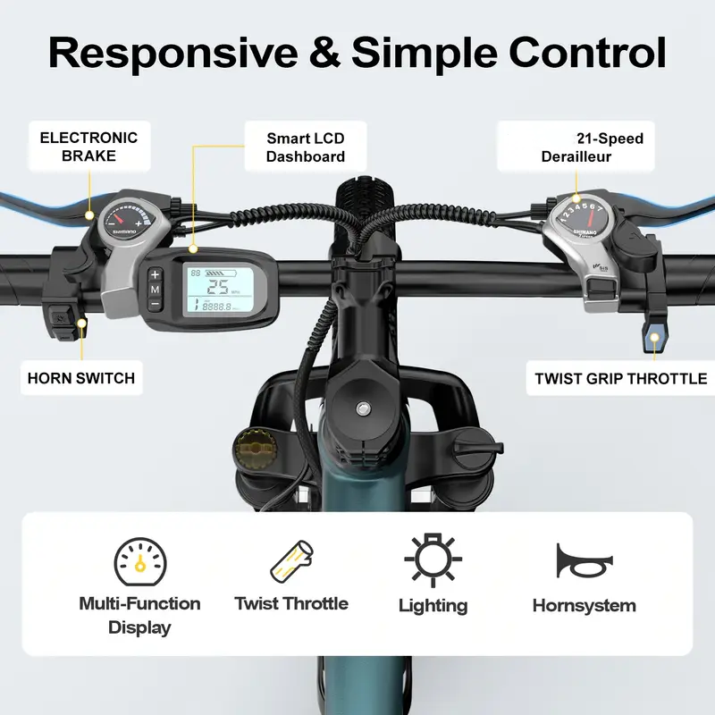 Bici Elettrica da Montagna per - Cycling Gear recensione e prezzo