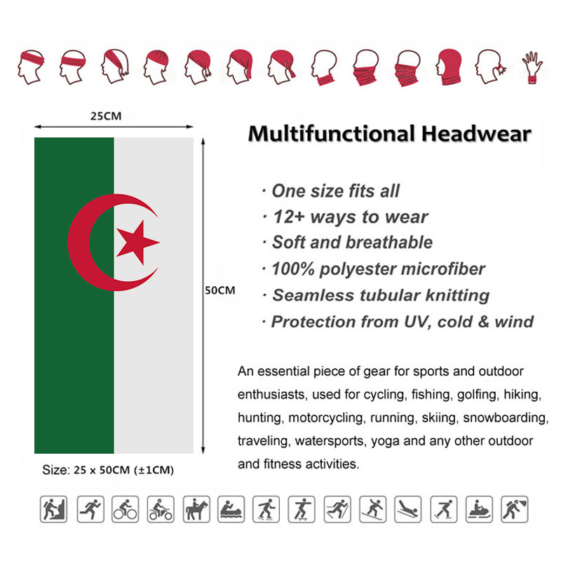 Bandiera dell'Algeria Stampata - Gear In Cycling recensione e prezzo