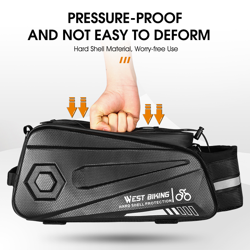 WEST BIKING Hard Shell borsa p - Cycling Gear Storage Rack recensione e prezzo