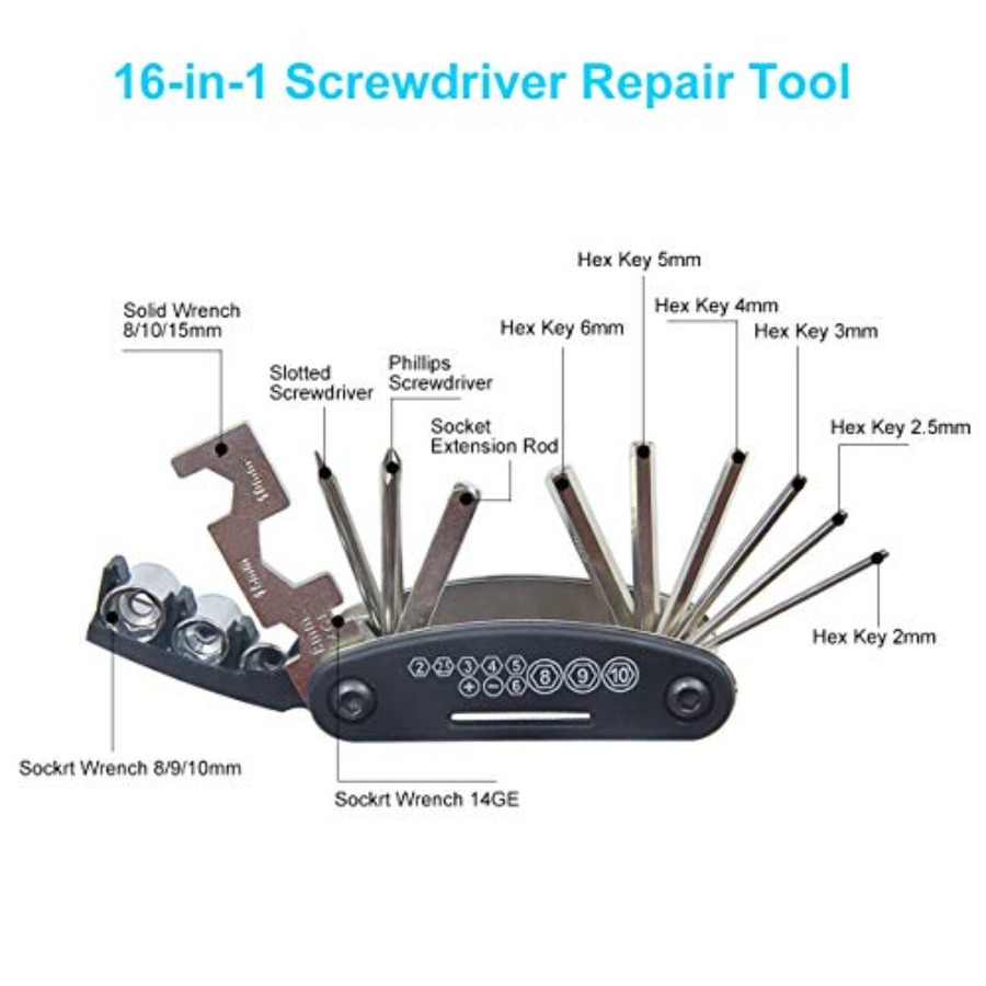 Kit di Riparazione Bici con At - Bicycle Repair Kit recensione e prezzo